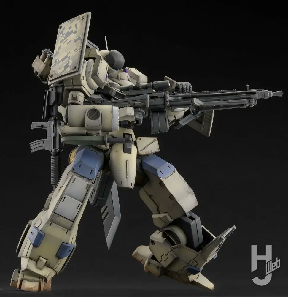 塗装済み完成品 HGガンダムEX ジャブロー攻略戦仕様 塗装済み完成品 HG