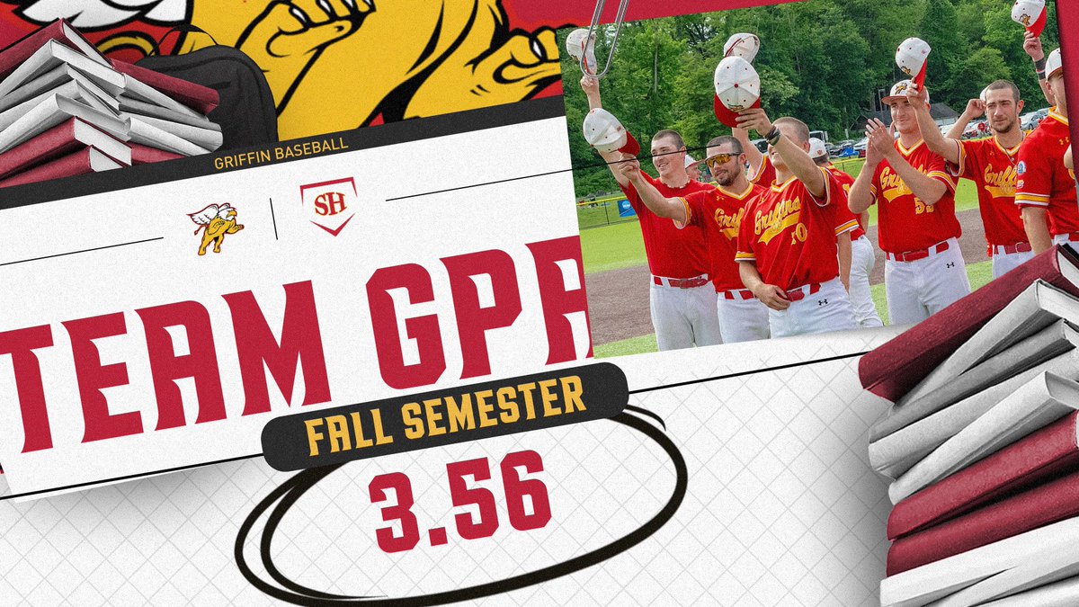 A record setting semester for the Griffs in the classroom 📚⚾️🎓

#FUEGO | #FourEightyFour