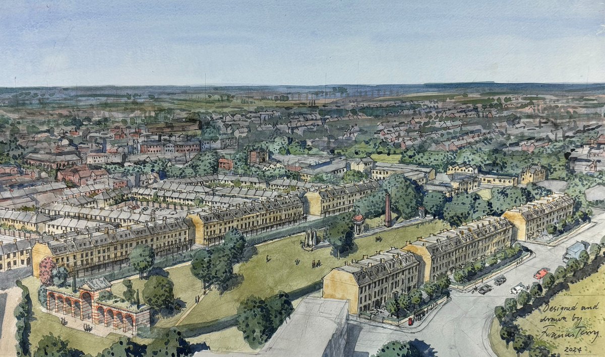 .... creating homes to rediscover the form of the Roman circus. New terraced homes might surround the perimeter just as the Piazza Navona in Rome  is built on the Stadium of Domitian.....