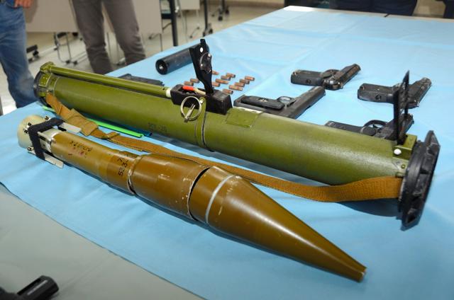 北九州市でRPG-26って言うと、2012年にも暴力団関係の倉庫から出て来