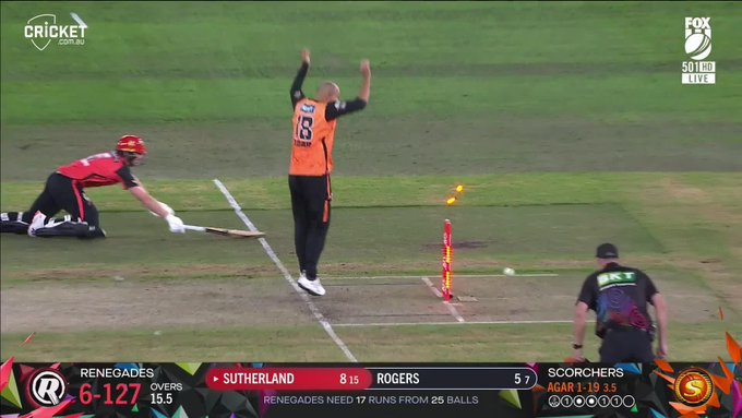 On the money 🎯 📹 Credits: Twitter/BBL