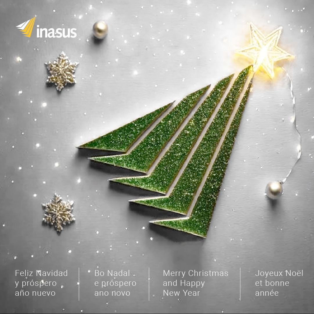 ¡Felices fiestas de parte de todo el #equipoInasus ! 🎄 

Gracias a colaboradores, clientes, amig@s y y a todo el equipo que hace posible nuestros logros, por su apoyo y confianza durante este año. 🤝🏻