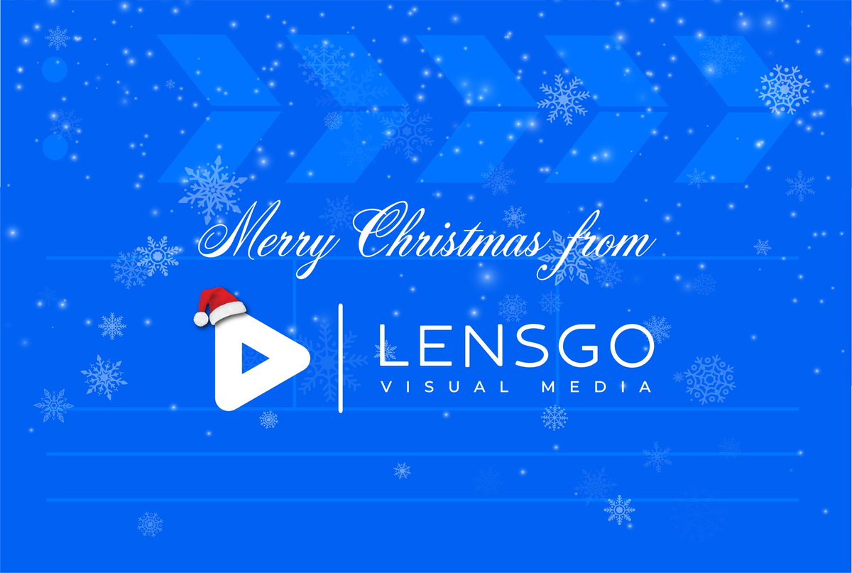 As we head off into the Christmas break I just want to wish all our wonderful clients, friends and followers a #MerryChristmas from everyone at <a href="/LENSGOvisuals/">LensGo Visual Media 🎥</a> 🎄 
Thank you for all your support throughout 2024 and here’s to a brilliant 2025 🎬