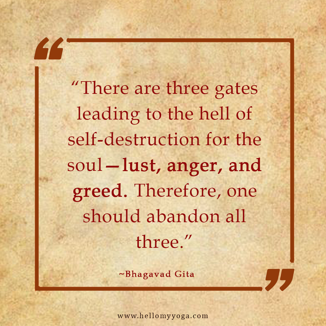 hellomyyoga's tweet photo. 🌿 It’s easy to say we should abandon the three gates leading to hell—lust, greed, and anger—but what happens when we suppress these emotions? 📷 The key isn’t suppression; it’s about understanding what route to take to transform them.  

#yogainindia #yoga https://t.co/JEEGWigMeL