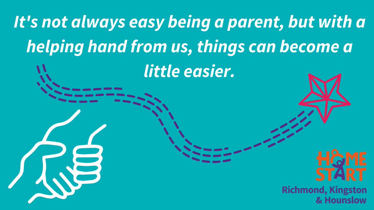 We are here to offer practical and emotional support to parents who may be feeling a bit overwhelmed.

Get support here: Ask for support | Home-Start Richmond Kingston &amp; Hounslow ( homestart-rkh.org.uk )

#HomeStartIsHereForYou #BecauseChildhoodCantwait #HomeStartSupport