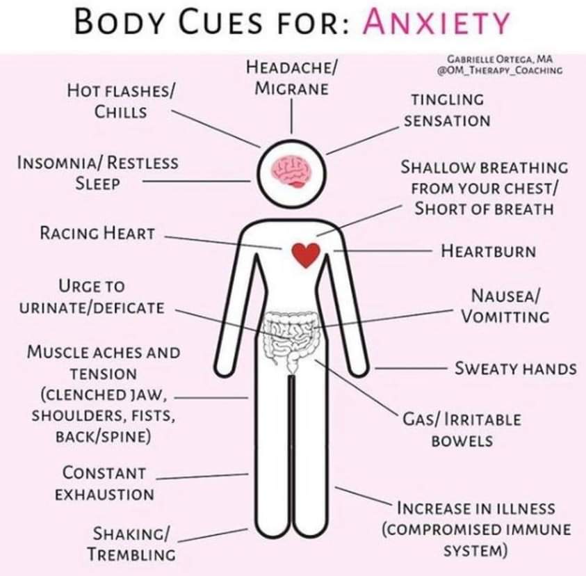 JhunuDr's tweet photo. #Anxiety #BodyCues #MedX https://t.co/srmHzHR8ZR