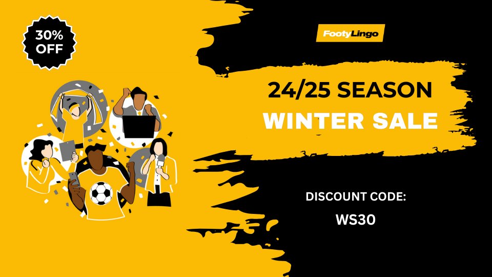 FootyLingo Winter Sale - 30% Discount!!

Get your lifetime membership to access all <a href="/FootyLingo/">FootyLingo</a> courses and games, forever!

EN 👉 footylingo.com/blog/footyling…

ES 👉 footylingo.com/es/articulos-b…

FR 👉 footylingo.com/fr/articles-bl…

IT 👉 footylingo.com/it/articoli-bl…

PT 👉 footylingo.com/pt/artigos-blo…
