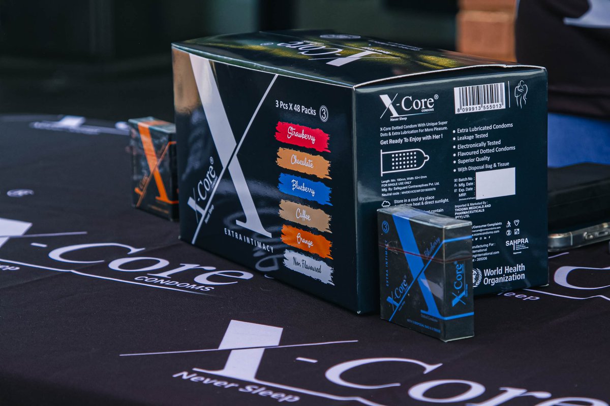 xcore_africa's tweet photo. Get your X Core Condoms today at the Engen Garage, 804 Empire Rd, Parktown, Johannesburg, 2193!
Whether you’re passing through or making a pit stop, we’ve got you covered with protection that’s reliable, bold, and always on point.
Stay ready. Stay X Core. 🖤
#XCoreCondoms #StayProtected