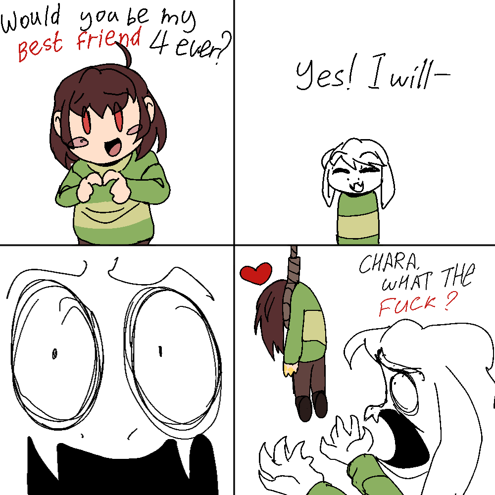 #undertale #chara #asriel
