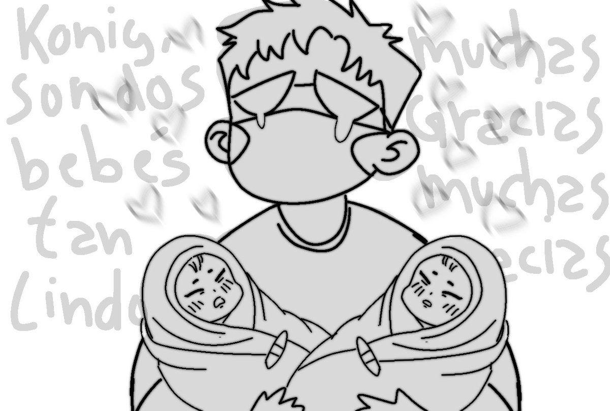 zeus_ruby's tweet photo. Jaajajss no hice una encuesta, me pareció mejor dibujar mellizos que trillizos o gemelos 
Y si gnte las wawas se parecerán a horangi 👶👶
#korangi #Konig #horangi https://t.co/pYYbaH0MDI