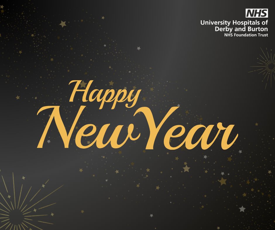 Happy New Year from everyone at #TeamUHDB. 🥳🎇

We wish you a very happy, and healthy 2025. 💙