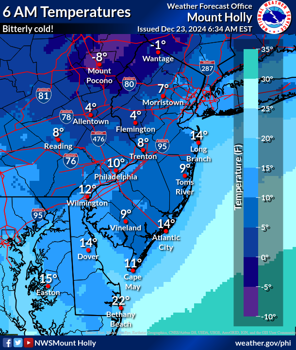 NWS Mount Holly tweet media