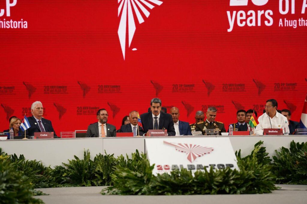 #Documento | Declaración de la XXIV Cumbre de Jefes de Estado y de Gobierno del ALBA-TCP

#23Dic 
🔗albatcp.org/acta/declaraci…