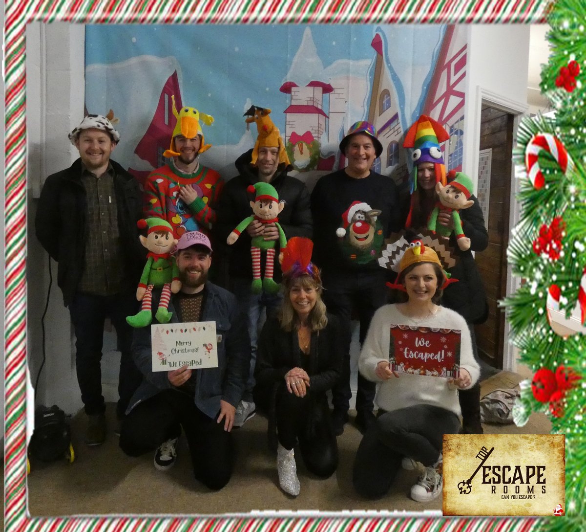 Simmatic's tweet image. Simmatic had their Christmas night out last week at Top Escape Rooms - Worcestershire &amp;amp; The Crown &amp;amp; Sandys Ombersley. We wish everyone a very Merry Christmas and Happy New Year! From all the team...

#vacuumsolutions #pneumatics #challengeus #VMECA #Movomech #Aircomp #Airwork