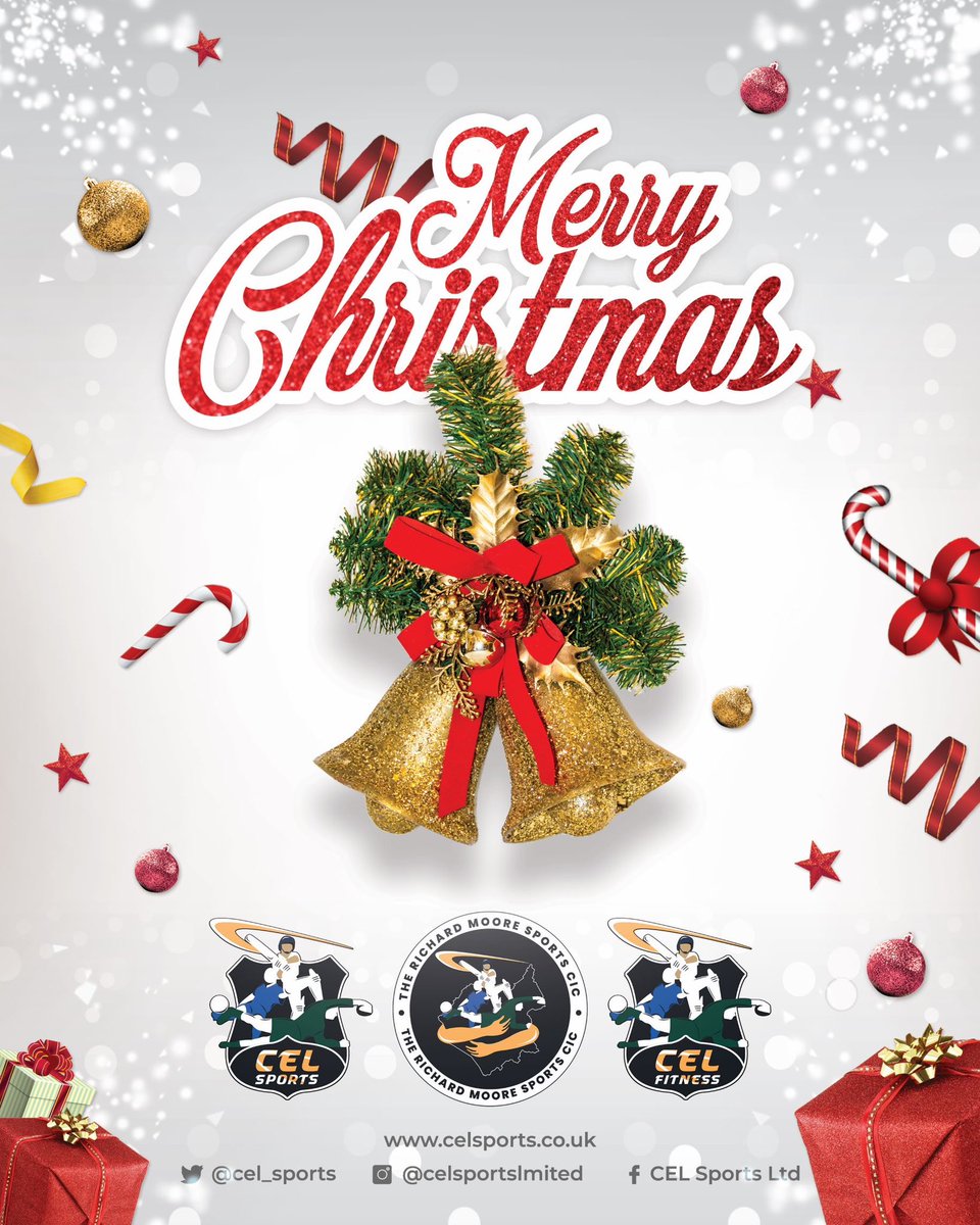 Wishing everyone a merry Christmas and happy new year been a very busy year for us here at The Richard Moore Sports CIC and we have some really exciting plans and projects for 2025 
Massive thank you to all our staff, customers, partners, and clients for your continued support
