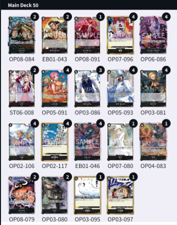 Decklist that I used for Top4 SG 1v1 Championship.
Can check it out here as well: firefist.gg/williams-black… <a href="/rjtriedtotweet/">RJ Jacinto</a>