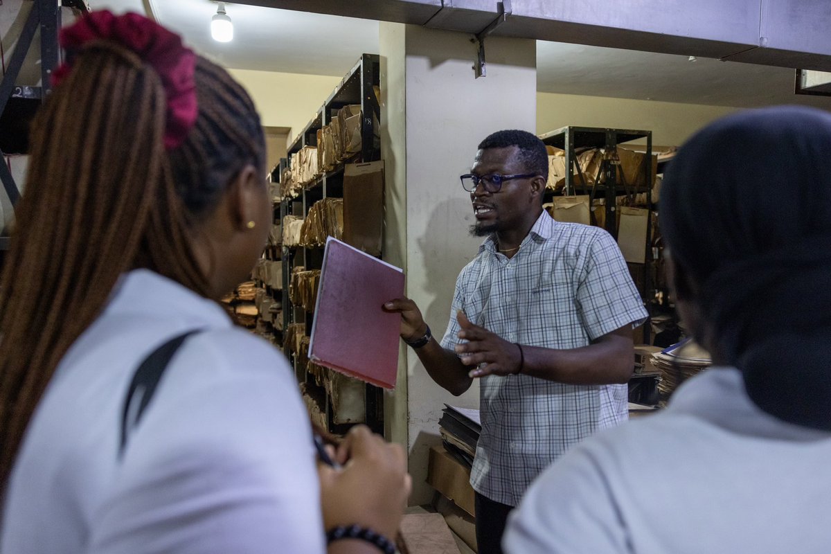 This month, our #ArtPath cohort visited some of Ghana’s most significant cultural sites - the Du Bois Center, Geo Gracia, Studios, PRAAD and the Nketia Archives. 

From archiving to conservation, they explored the tools and knowledge needed to preserve Ghana’s rich heritage.