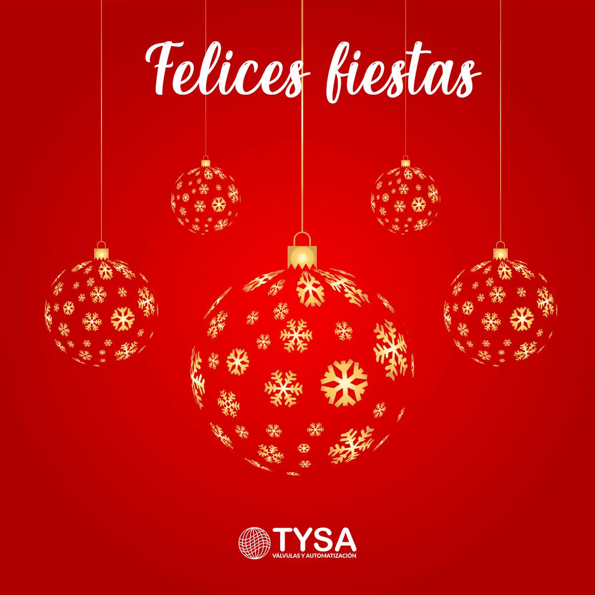 De parte del equipo de TYSA de México les deseamos unas felices fiestas y un nuevo año lleno de oportunidades.