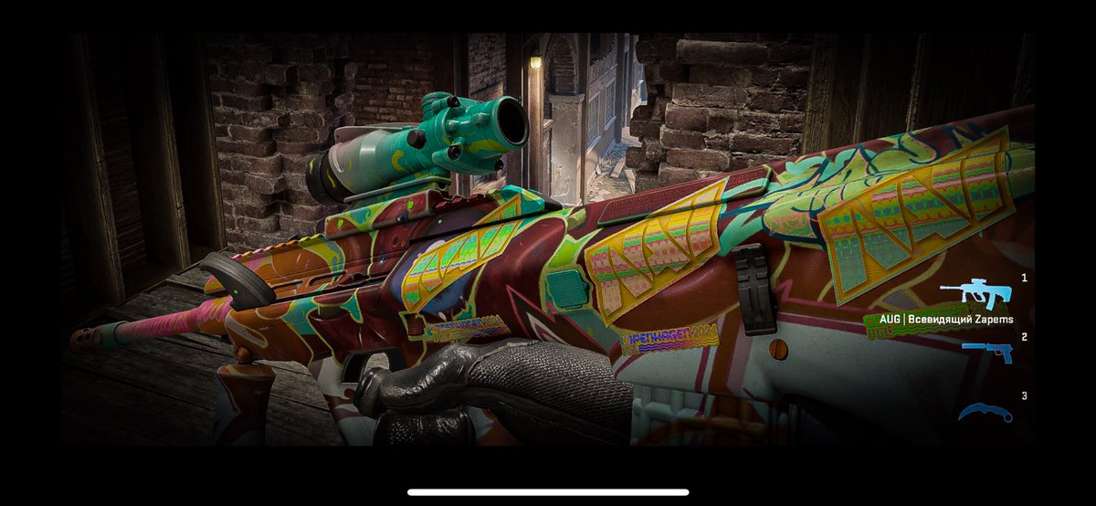 Fransuzcsgo's tweet image. New craft! I like it and you!? (I don&apos;t know where to stick the 4-sticker 🥲)