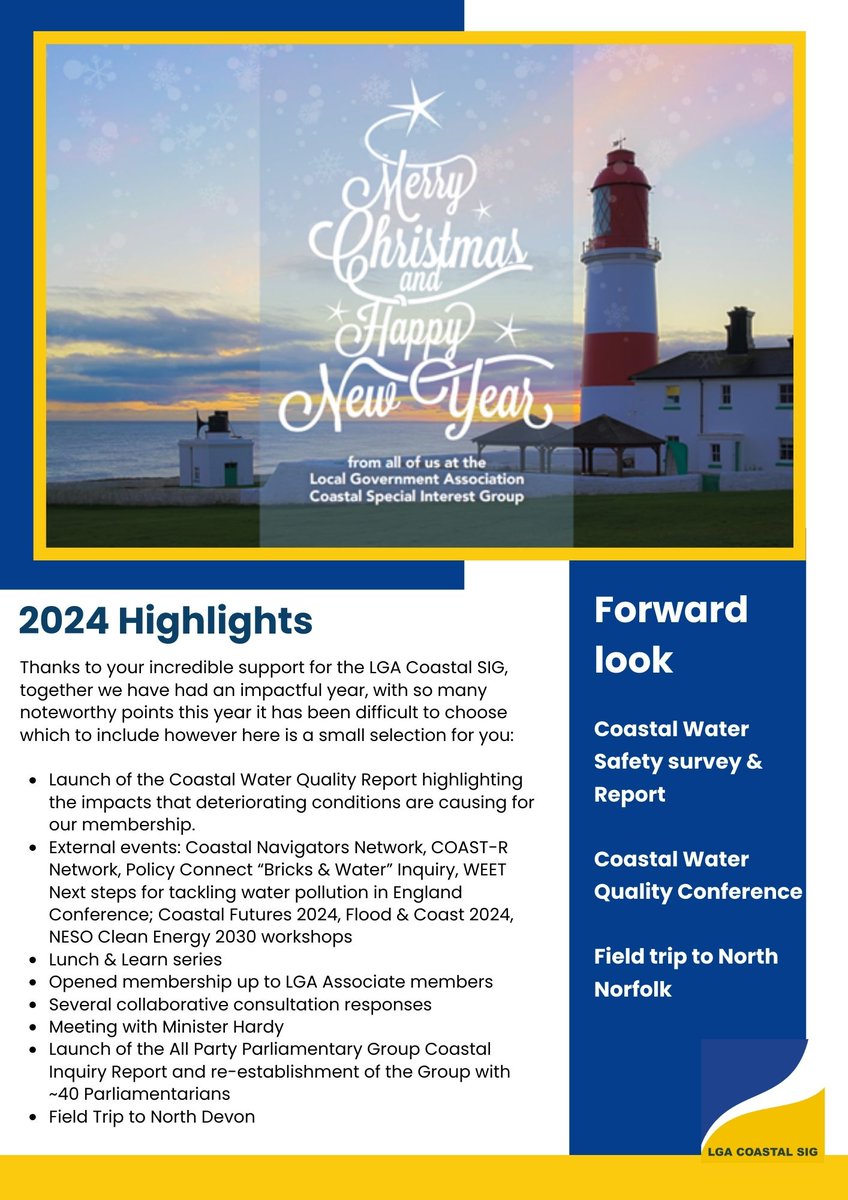 LGA Coastal Special Interest Group (@lgacoastalsig) on Twitter photo Season's Greetings! See you all in 2025 for more #CoastalCommunities! Season's Greetings! See you all in 2025 for more #CoastalCommunities!