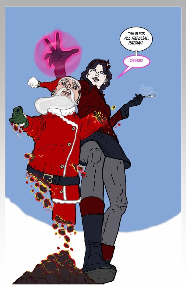 Princess Lucinda did not like being placed on the naughty list!