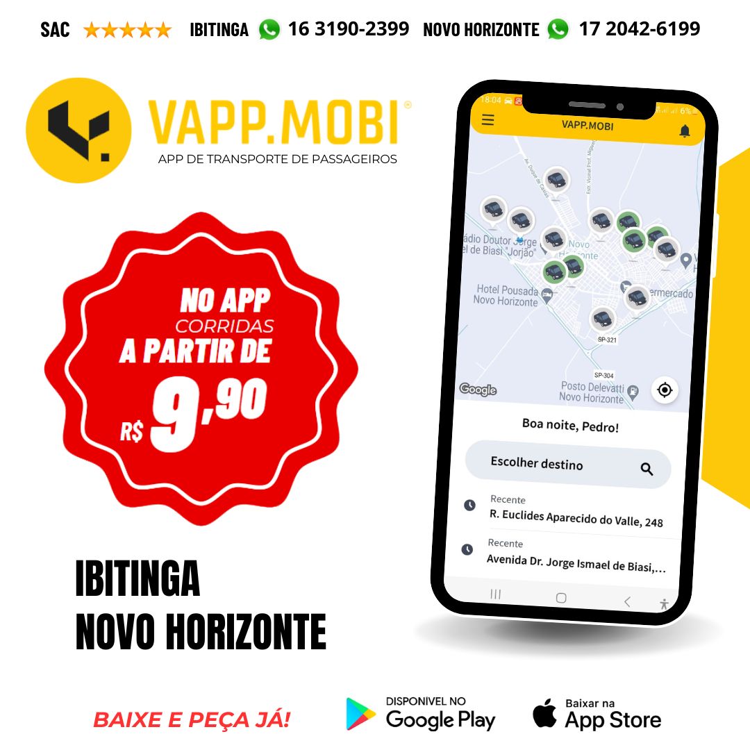 VappMobi's tweet photo. 🚖❤️ Corridas https://t.co/Ks0zIokh8V a partir de R$ 9,90!
Chegou a hora de rodar com economia em IBITINGA e NOVO HORIZONTE!
🕛 24h;
🔒 Viaje legalizado;
💼 100% Seguro;
💻 Corridas monitoradas;
💰 Preços acessíveis;
💳 Todas as formas de pagamento.
#Ibitinga #NovoHorizonte https://t.co/GF5qSInhJ3