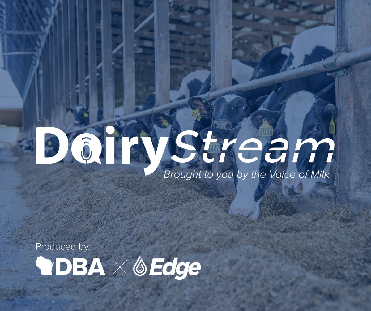 Heading out on a holiday road trip? Tune in to the Dairy Stream podcast, co-produced by Edge and the Dairy Business Association! Engage in talks on policy, sustainability, market trends, new technology, and more with dairy leaders. Listen here: bit.ly/2tZk7aK