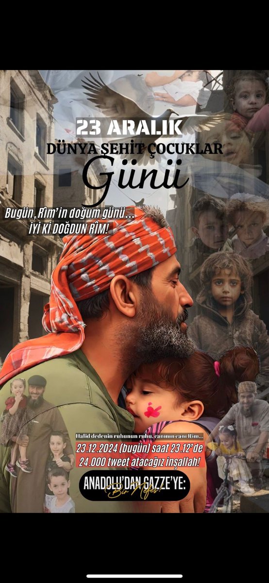 Saat 23.12'de bir twit paylaşalım.
SES OLALIM!