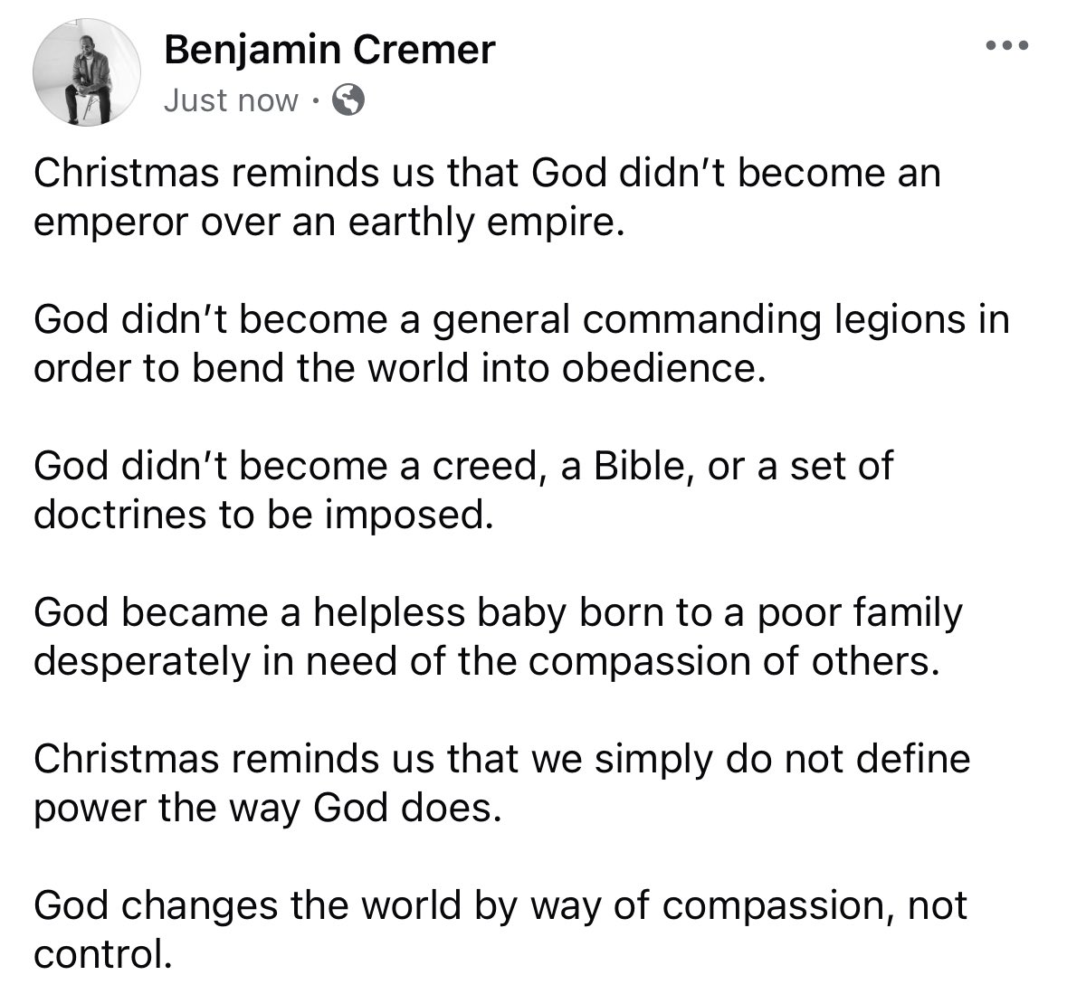 Rev. Benjamin Cremer (@brcremer) on Twitter photo 