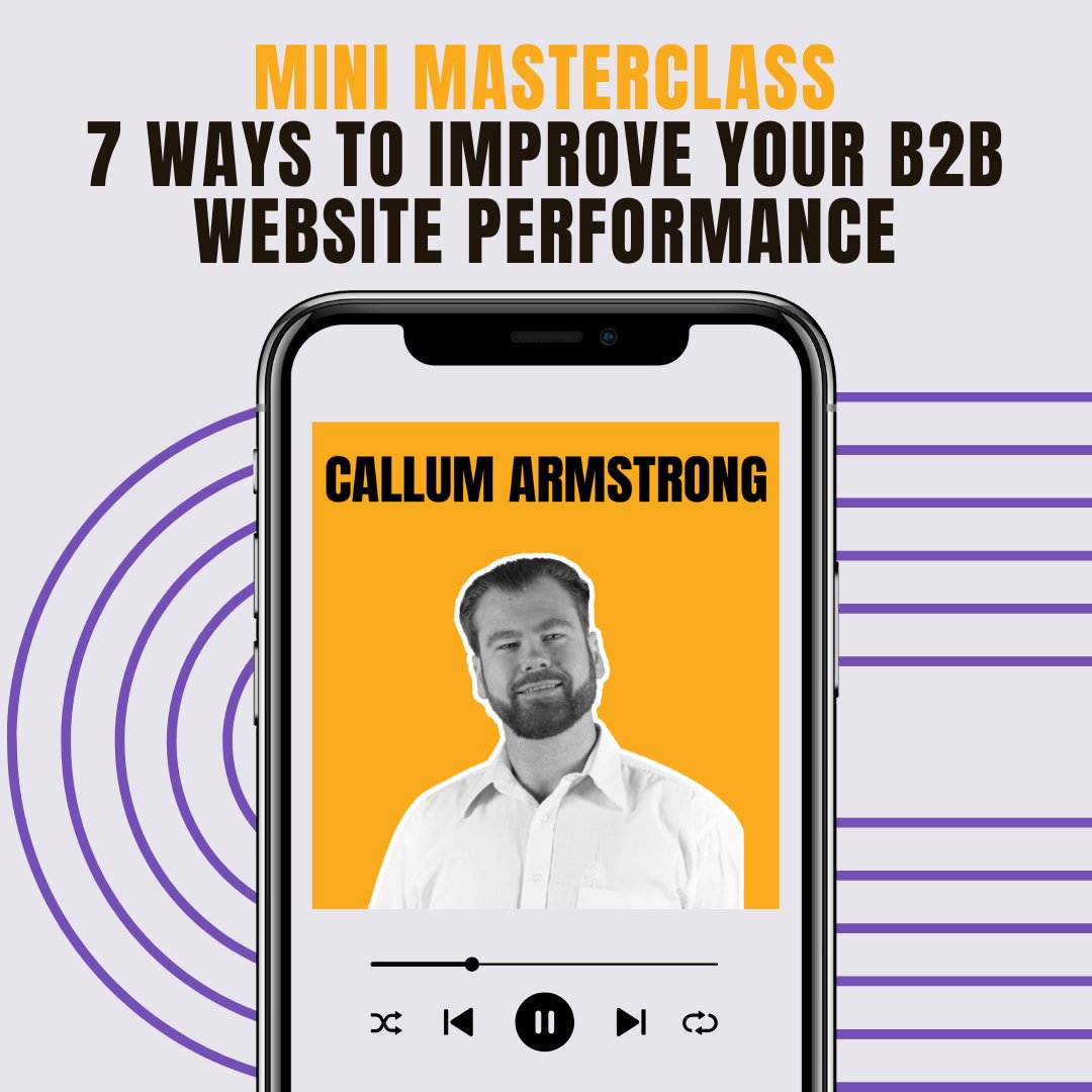 brandsoverbrews's tweet photo. On today's first mini masterclass, we have Callum Armstrong, Founder of Paste &amp; Publish, back on the mic.

During our minisode, Callum breaks down the top 7 ways to improve your B2B website. 

Give it a listen, share, and follow the show!

https://t.co/4XMzw5uriq https://t.co/bX71JI2Hge