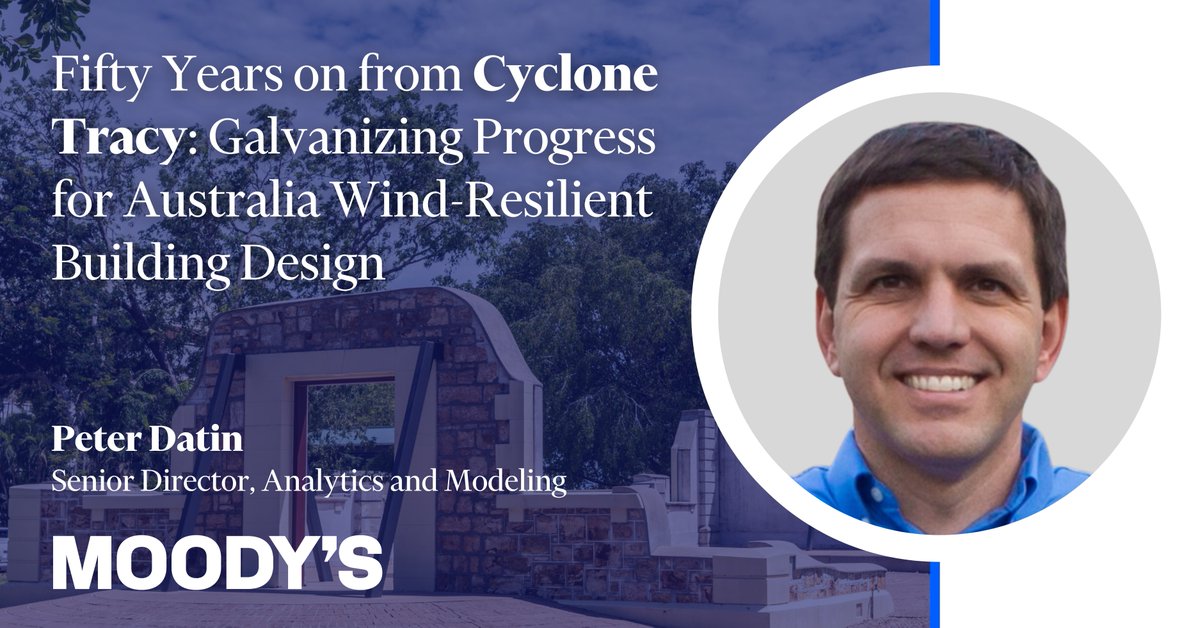 December 25, 2024, marks the fiftieth anniversary of Cyclone Tracy’s devastation of the Northern Territory city of Darwin, Australia. In a new blog, Peter Datin looks at Cyclone Tracy and the evolution of wind load building codes and wider mitigations ➡️ rms.com/blog/2024/12/2…