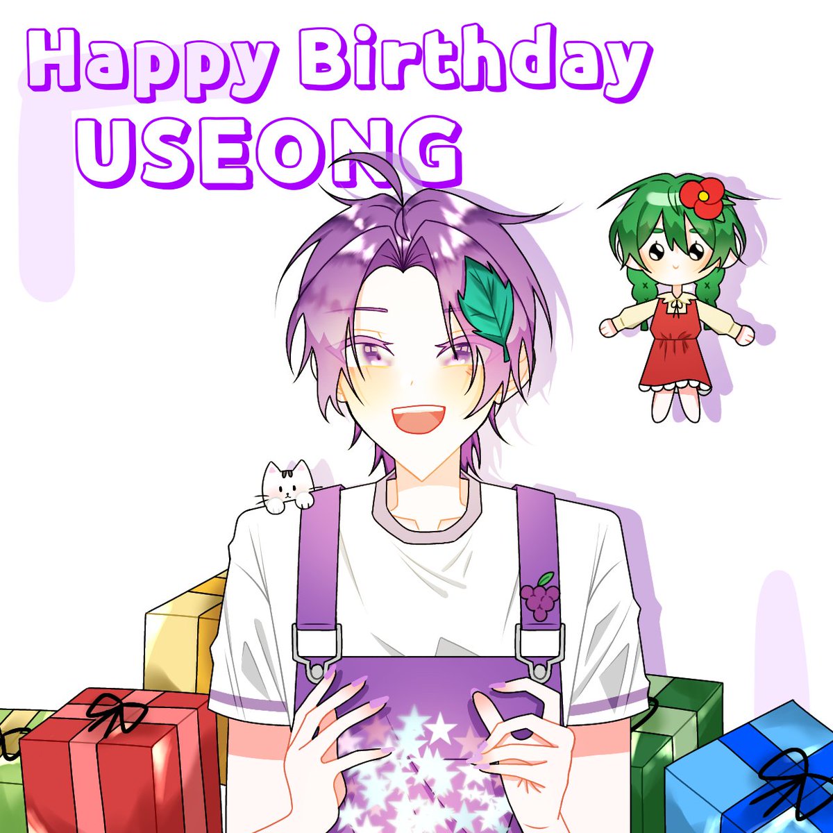 choi_0724's tweet photo. #HAPPY_USEONG_DAY
#제일_빛나는_유성우가_우리의_유성일거야
늦은 생축전🍇 https://t.co/abo6DkTIrL