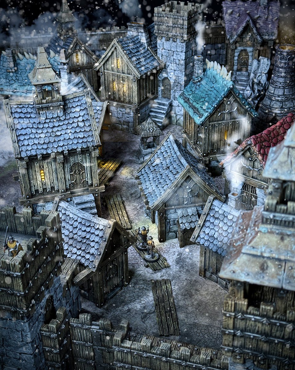 Merry Christmas from everyone at the Dark Mills - the printers are silent, and the last boxes are packed.  Bliss