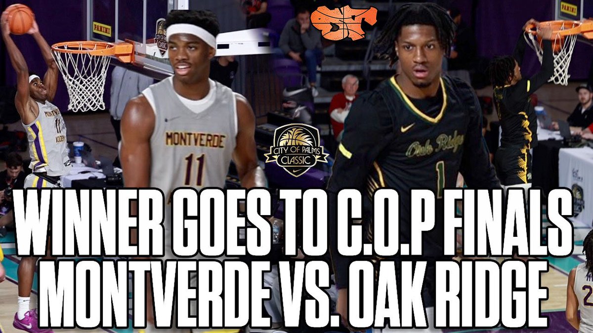 NEW: CJ Ingram vs. Jamier Jones WINNER GOES TO CITY OF PALMS FINALS !!! Montverde 🆚 Oak Ridge

📺: youtu.be/5guK60blCac