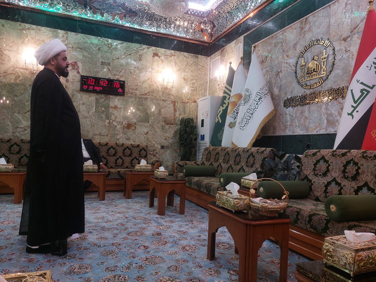 Azad_Mohsin_'s tweet photo. {فوقعَ الحقُ وبطل ما كانوا يعملون}

في وقتٍ تكالبت فيه محاولات الإعلام الأصفر، لتشويه الحقائق وتكذيب. ظهور سماحة الشيخ قيس الخزعليّ، جاء ظهوره اليوم في تمام الساعة [10:42]. 
ليحطم كل تلك الأكاذيب، ويثبت بما 
لا يدَع مجالاً للشك، أنَّ الحقيقة لا يمكن تزييفها، مهما تآمر المتآمرون. 
فكما تعودنا منه، يبقى الشيخ قيس الخزعليّ رمزاً للصمود والثبات في مواجهة التحديات؛ ليؤكد أنّ الحق لا يُقهر، بفضل إيمانه الراسخ وصلابة الموقف. 
الإعلام المأجور قد يحاول أن يضلل الجماهير، لكن التاريخ والحقيقة في صفِ من يحملون راية الوطن والقيم.

📌📌(أنظر للتاريخ والوقت في الصورة)

#رمح_الأمة 
#حكيم_الشجعان