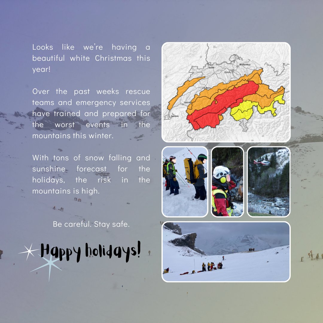 inspiro_expiro's tweet photo. It is winter in #Switzerland. 

#WhiteRisk #StaySafe #Christmas #AlpineRescue https://t.co/BfPMUNbhI2