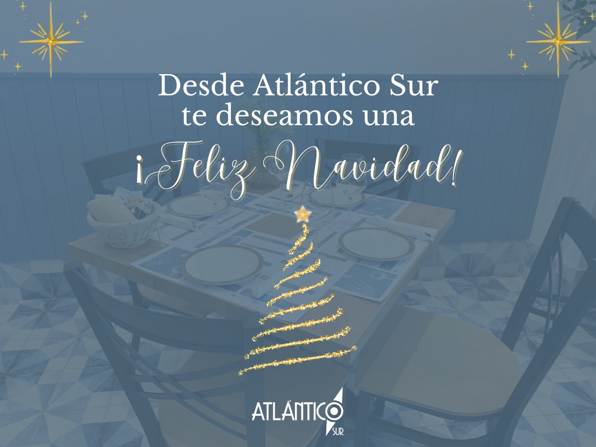BarAtlanticoSur's tweet photo. Gracias por compartir con nosotros una Navidad más✨. Te deseamos unas felices fiestas y una 𝑭𝒆𝒍𝒊𝒛 𝑵𝒂𝒗𝒊𝒅𝒂𝒅🎄 llena de salud y momentos de felicidad 🥂.
#AtlánticoSur #FelicesFiestas #Feliznavidad #SomosSur #somossabor #gastrosev #Sevilla https://t.co/65nwhJIvIc