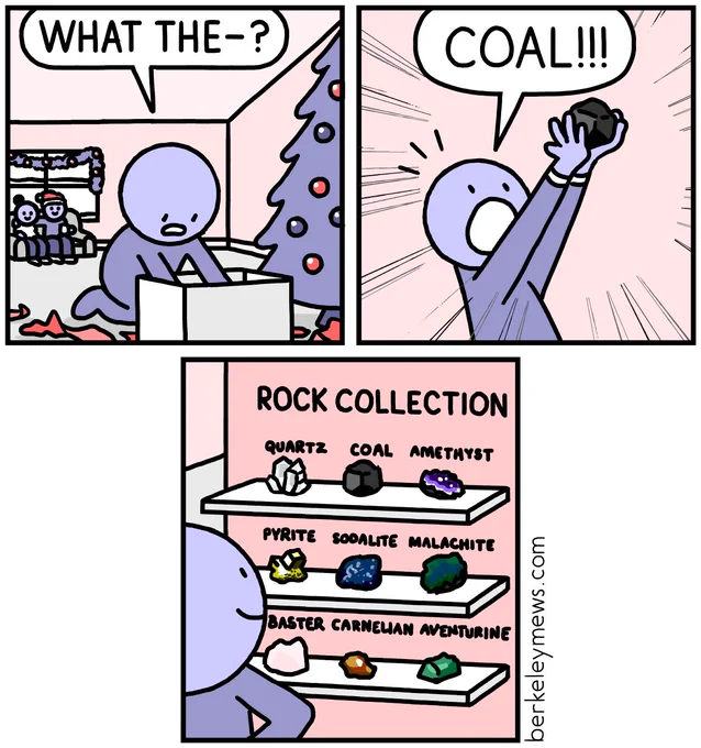 Christmas coal 