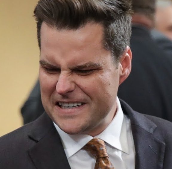 🚨 THE GAETZ REPORT IS OUT

“There is substantial evidence that Gaetz violated House Rules and other standards of conduct prohibiting prostitution, statutory rape, illicit drug use, impermissible gifts, special favors or privileges, and obstruction of Congress.”

👉