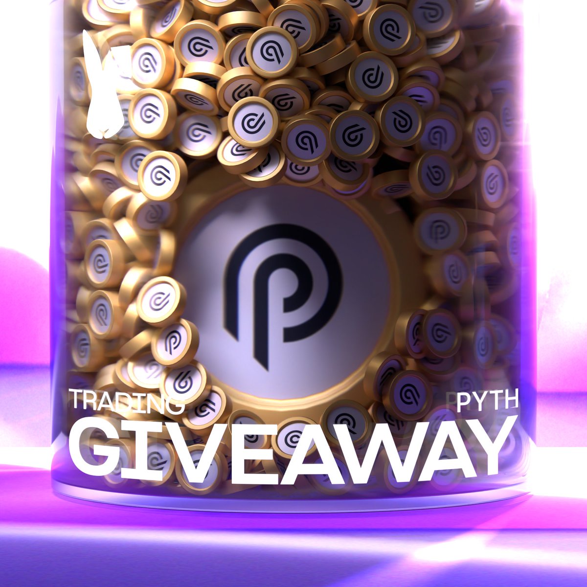 🚨140,000 $PYTH TRADING COMPETITION 🚨

Battle it out in RabbitX's <a href="/PythNetwork/">Pyth Network 🔮</a> trading competition where a 140,000 $PYTH (~$50k USD) prize pool is up for grabs.

Competition begins NOW and ends on UTC 3pm, 30th of December.

This will be allocated proportionally to the top 20