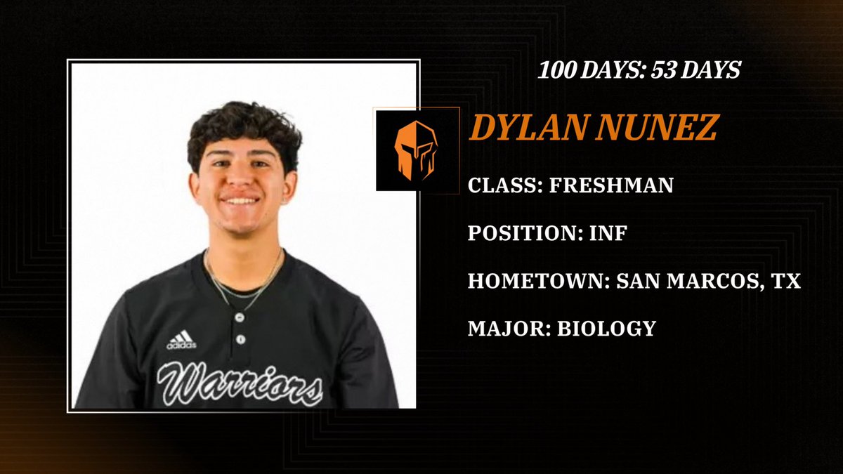 53 days until our home opener and start of our 2025 season. Today’s shoutout goes out to Dylan Nunez #RollDrix #CultureWins