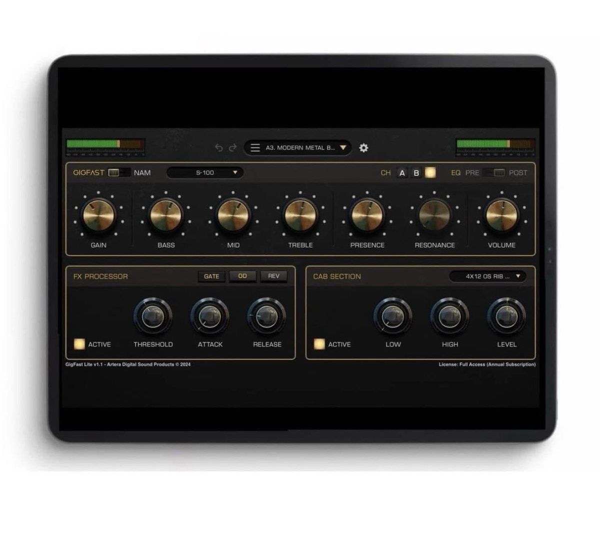 🚨Plugin Update🚨 ArteraDSP has entered the ‘Holiday Sales’!! GigFast Lite Lifetime Full Access is now 25% Off until January 2nd!! Unlock yours now in the App Store!

GigFast Lite (Full Unlock): $39.99 -> $29.99

apps.apple.com/us/app/gigfast…