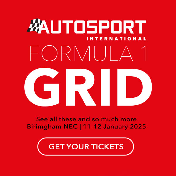 Autosport_Show's tweet photo. Check out Ollie Bearman's  ride at #AutosportInternational at the NEC, 9-12 January! 🙌 This &amp; many other #Formula1 cars will be on our F1 grid to celebrate #75YearsofF1 See the full list of cars here https://t.co/OZ1AK8UfOy 👀 and get your tickets 🎟️at https://t.co/QcT0f0RW2a! https://t.co/k3sOFVXgGl