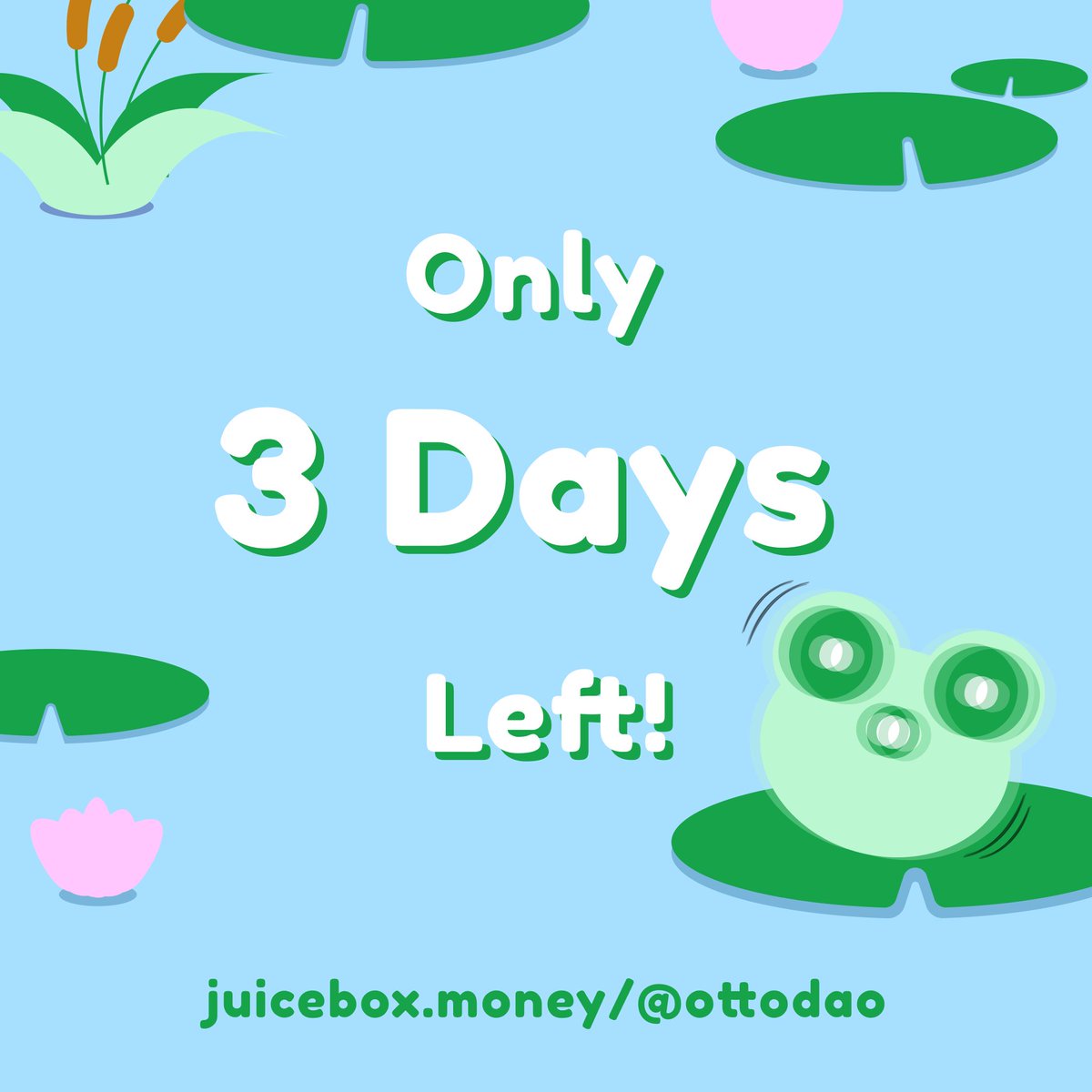 Last chance to participate in our Community Token Sale on <a href="/juiceboxETH/">Juicebox Protocol | Program your project's money</a>!

More info in the quoted post.