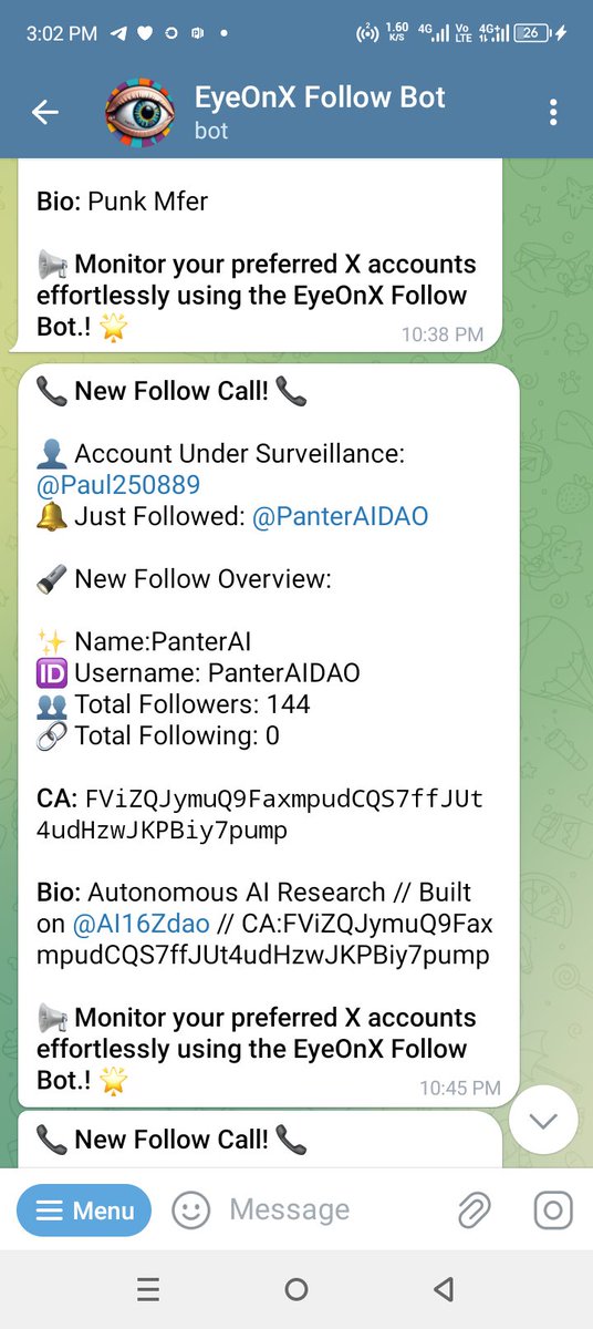 EyeonxB's tweet photo. What you could have make within the last 24 hour with the bot

 https://t.co/GcVqZnZfJh

$PanterAi 72k --> 1M (~14x)
$Tra  131k --> 374k (~3x)

#gem #cryptocurrency #twittertrack #SOL #ETH #TRX #Gem #BSCS #tokens #100x #1000xgem #Bot https://t.co/6UkkwGsnuD