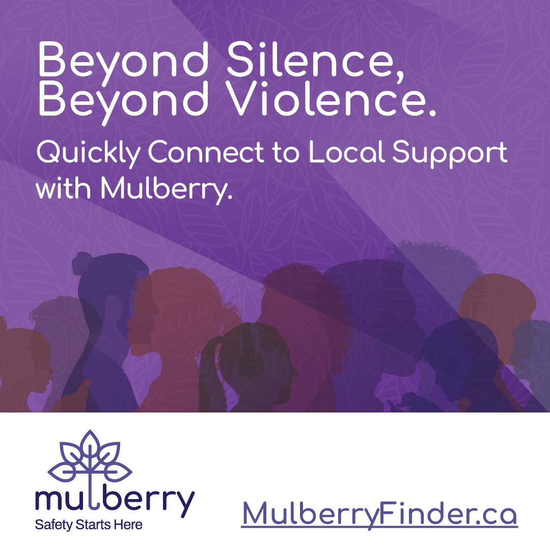 If you are in need of assistance this holiday season, you can quickly connect to local support through  #MulberryFinder, Ontario’s largest online resource for gender-based violence support!

bit.ly/3Xjhaej

#SafetyStartsHere #GBVSupport