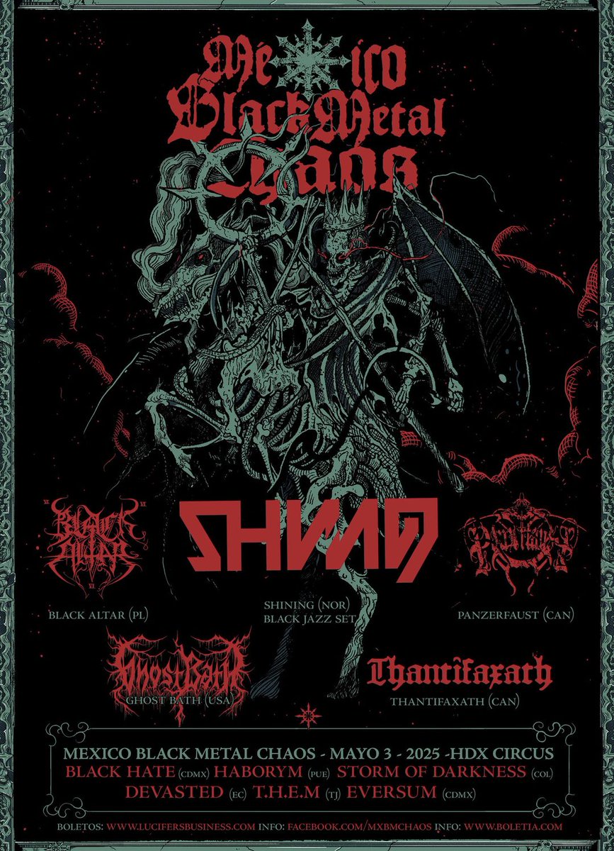 BBeat105's tweet photo. @BBeat105 #272
#Hacavitz, #Inferna, #BlackHate, @AlfaEridanoA, #SatánicoPandemonium, #Venemous, @BecomeTheEntity, #OxidisedRazor, #Piquerism, @dirtywomanmx, #Härdrocker, #Stenched, #Gorepot, #SpermOfMankind, @tonyiommi
@circovolador, @alprods
#StayBlast
#BlastBeat105 https://t.co/5GmUM8g9mq