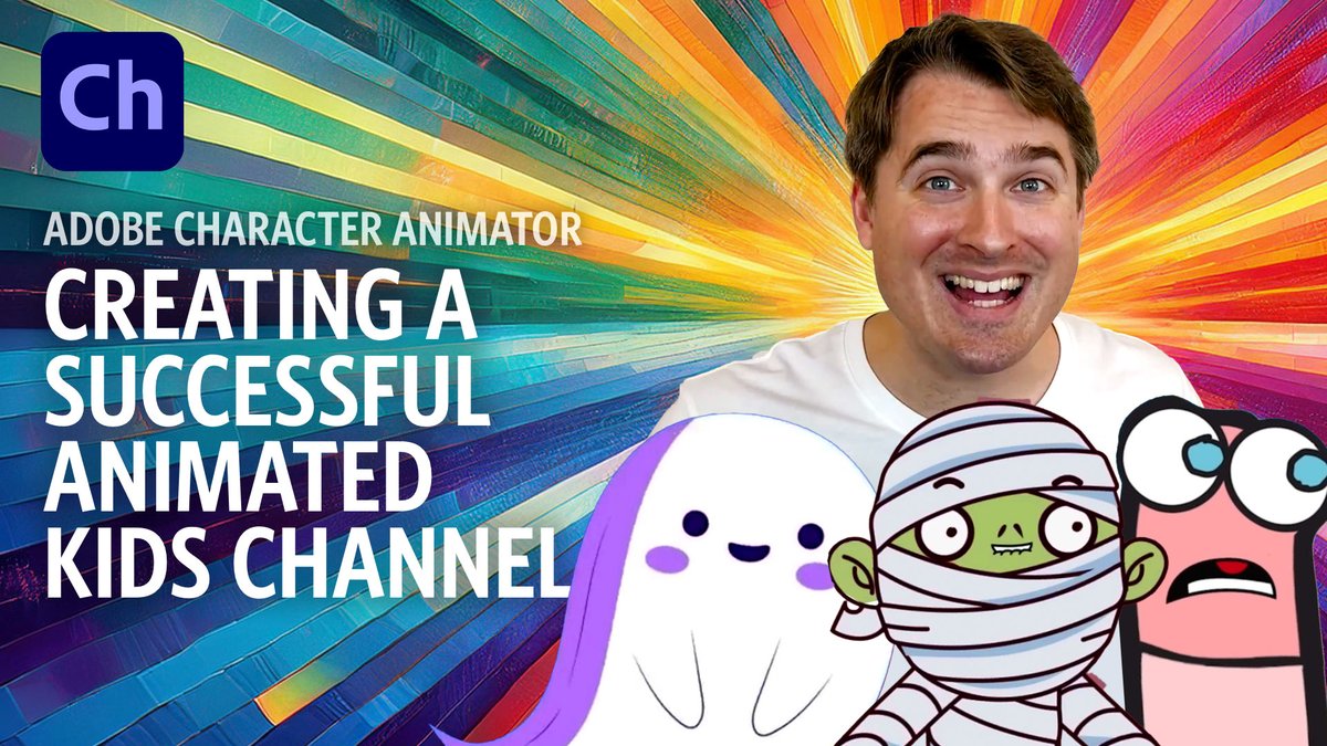 New Character Animator interview with Papa Joel: youtube.com/watch?v=BopcyU…