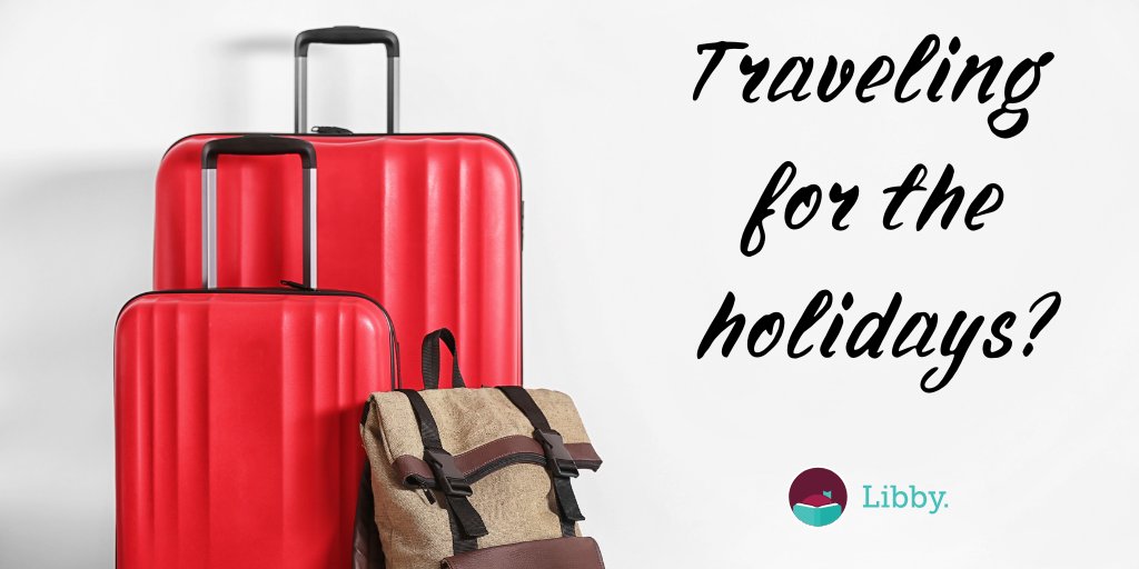 delcolibraries's tweet photo. Traveling for the holidays? Always have something to read at your fingertips with eBooks, audiobooks, and digital magazines from the @LibbyApp! All you need is your library card! https://t.co/XZ7P877yp2
#eBooks
#audiobooks
#DigitalMagazines
#DelcoLibraries
#LibraryCard https://t.co/A97xSp74ZU