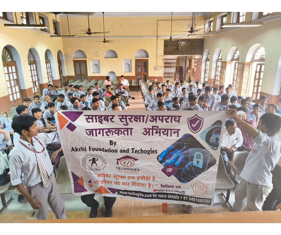 techogiesteam's tweet photo. 🔒 Unlock Cyber Insights: Cybersecurity Session @ Agrasen Mahajani Mahavidyalaya! 🌐
(Cybersecurity Awareness, Cyber Safety, Tech Skills, Hacking Prevention, techogies, TECHOGIES)
#DigitalSkills #CyberDefense #CyberTrends #EmpowerWithTech #TECHOGIES #techogies https://t.co/y1Y6ynnFss
